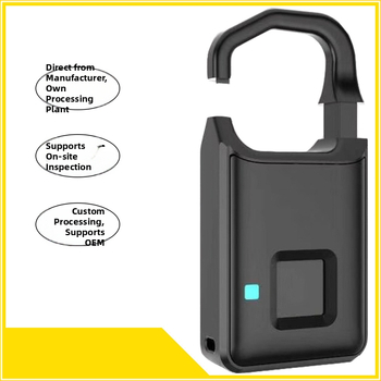 P4 ujjlenyomat-azonosítású hátizsákzár — elektronikus biometrikus zár, anti-lopás, vízálló