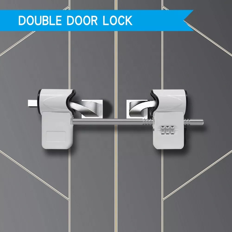 Brava za vrata ZC019, cinkova legura, Homesense ZC, dvostruka ručka, europski stil, moderan minimalistički dizajn