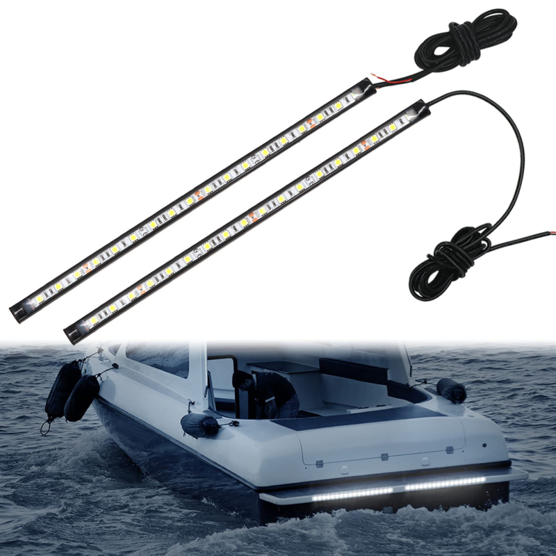 Priključna LED navigacijska svjetiljka za palubu, silikon, 10W, 12V, IP67