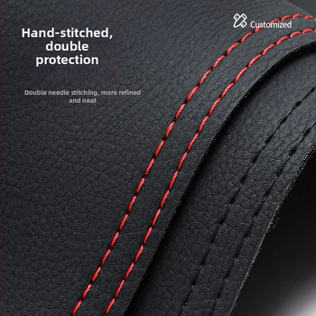 Kožni podmetač ploče za zaštitu od odsjaja, s dvostrukom linijom, prilagodljiv, pogodan za sve sezone, Luochi