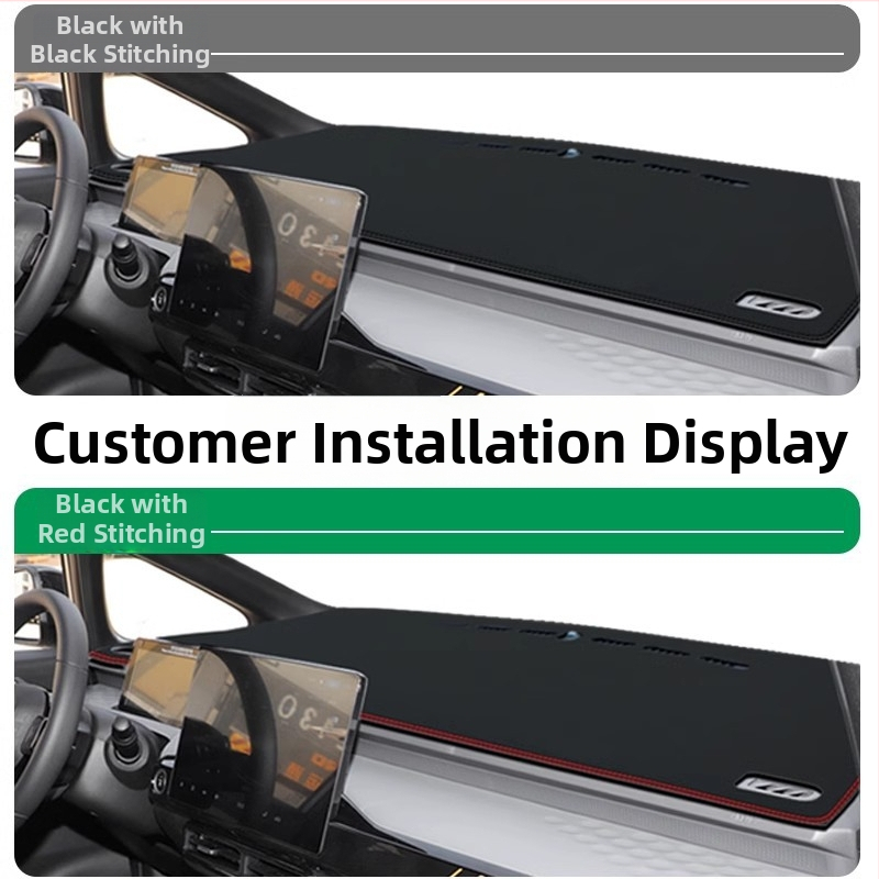 Kožni podmetač ploče za zaštitu od odsjaja, s dvostrukom linijom, prilagodljiv, pogodan za sve sezone, Luochi