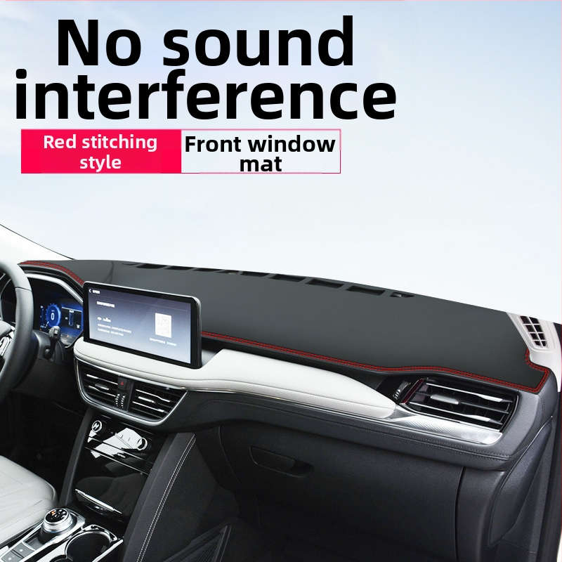 Kožni podmetač ploče za zaštitu od odsjaja, s dvostrukom linijom, prilagodljiv, pogodan za sve sezone, Luochi