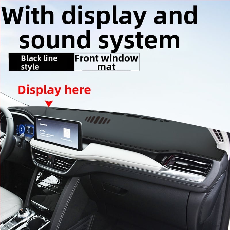 Kožni podmetač ploče za zaštitu od odsjaja, s dvostrukom linijom, prilagodljiv, pogodan za sve sezone, Luochi