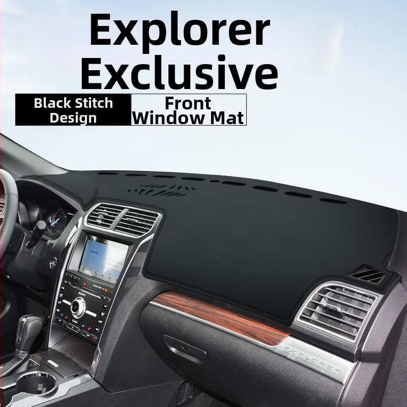 Kožni podmetač ploče za zaštitu od odsjaja, s dvostrukom linijom, prilagodljiv, pogodan za sve sezone, Luochi