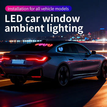 USB ljubavna LED svjetiljka za auto – dekorativna LED svjetiljka s dizajnom srca, 5W, 5V, 6000K, 100 lm, univerzalna kompatibilnost