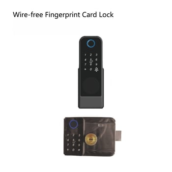 Έξυπνη διπλής όψης κλειδαριά πόρτας με ανάγνωση δακτυλικών αποτυπωμάτων – για πόρτες από σίδηρο/ξύλο, KK Smart Bull Head; 300 αποτυπώματα, >1 000 000 ξεκλειδώσεις, σάρωση 0,01 s, ψευδώς αναγνωρισμένα <0,01%, ψευδώς απορριφθεί <0,01%