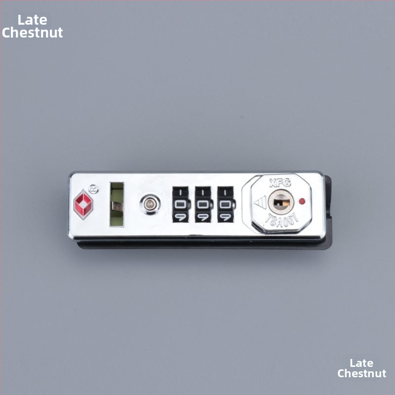 Κλειδαριά αποσκευών με κωδικό — πλευρική κλειδαριά βαλίτσας (Κατηγορία: αξεσουάρ αποσκευών; Τύπος κλειδαριάς: κωδικός; Θέση: πλευρική)