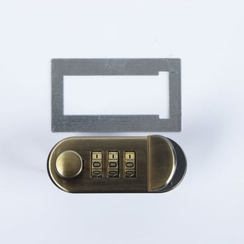 Bilježnica s numeričkim zaključavanjem, CG-laptop lock serija; materijal: cink i željezo; primjena: torbe, kutije za poklone; tip: brojčani; stil: moderni minimalistički dizajn.