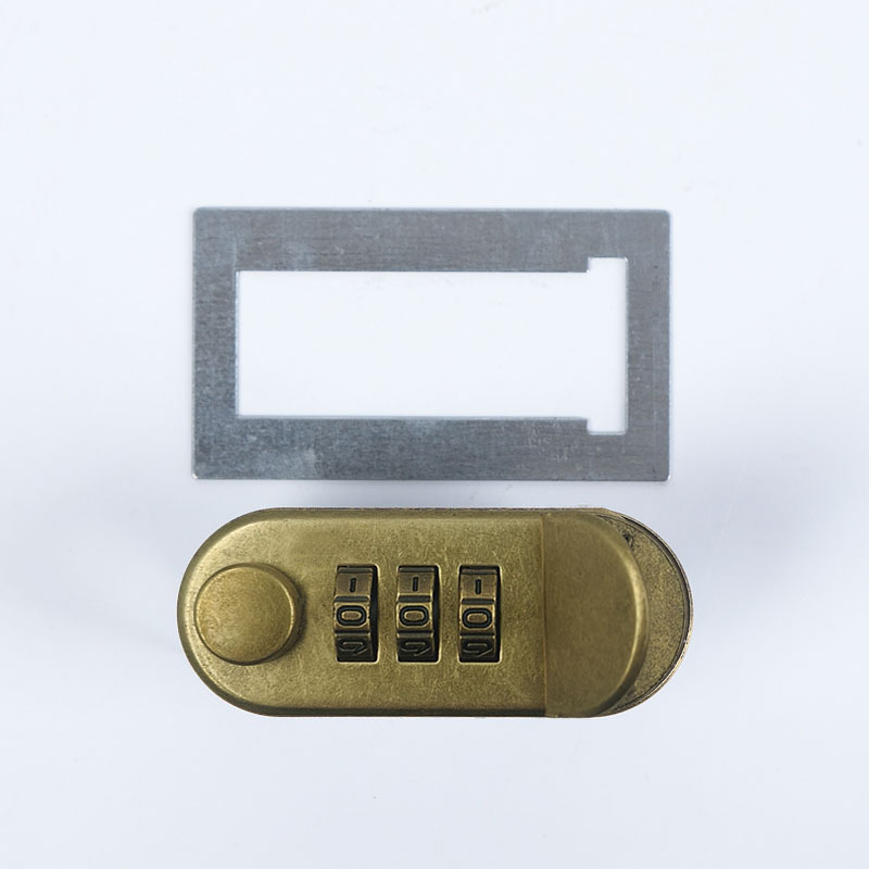 Bilježnica s numeričkim zaključavanjem, CG-laptop lock serija; materijal: cink i željezo; primjena: torbe, kutije za poklone; tip: brojčani; stil: moderni minimalistički dizajn.