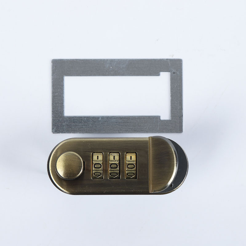 Bilježnica s numeričkim zaključavanjem, CG-laptop lock serija; materijal: cink i željezo; primjena: torbe, kutije za poklone; tip: brojčani; stil: moderni minimalistički dizajn.