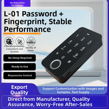 Dulap de locker cu închidere prin amprentă și parolă; model L-01; personalizare disponibilă; marcă HSS; potrivit pentru sala de sport, saună și vestiarele personalului