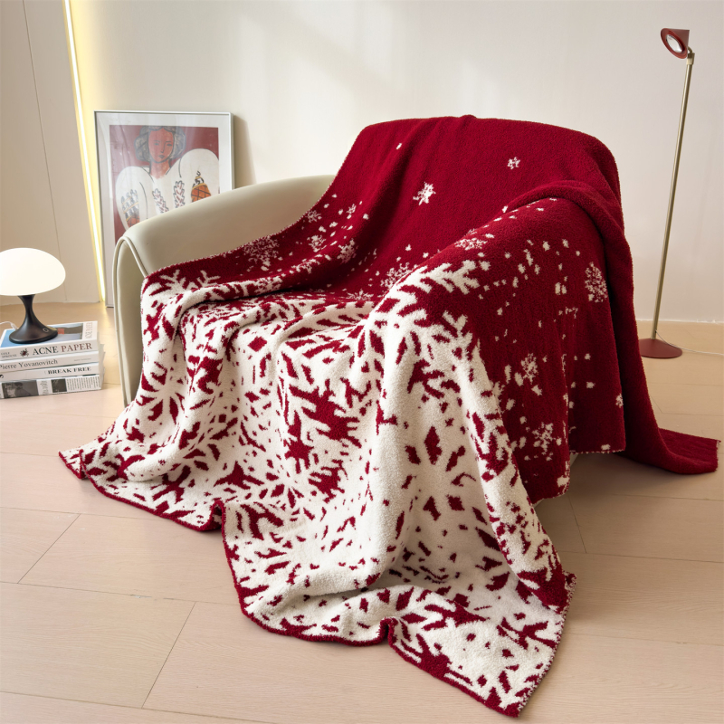 Bowknot kanapé takaró – poliészter, 1,0–1,5 kg, négy évszak, egyszínű minta, rajzfilm stílus