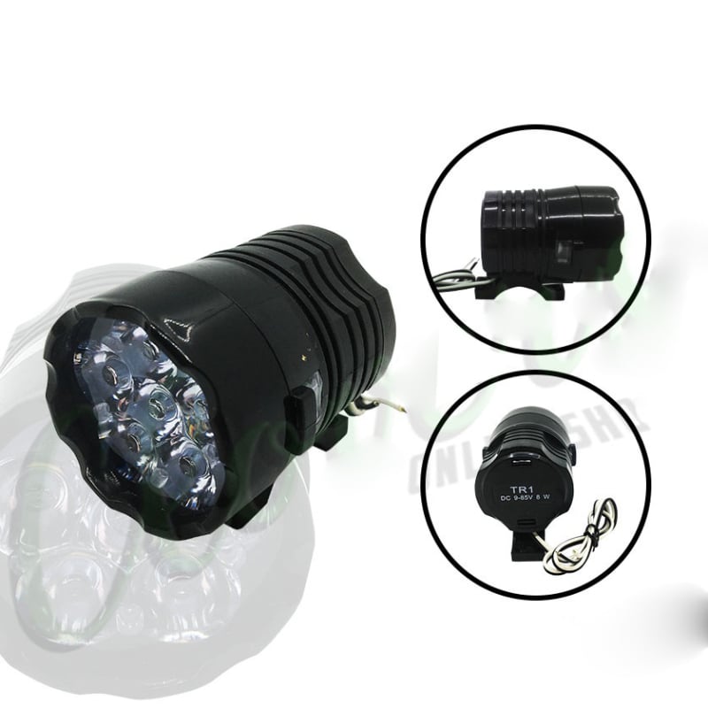 6-LED φανάρι για μοτοσικλέτα/ηλεκτρικό όχημα, εξωτερικός προβολέας υψηλής έντασης, IP68, 12V DC, 3000 lm, LED, Μοντέλο SF4244-4245-4249-4250-4255-4256