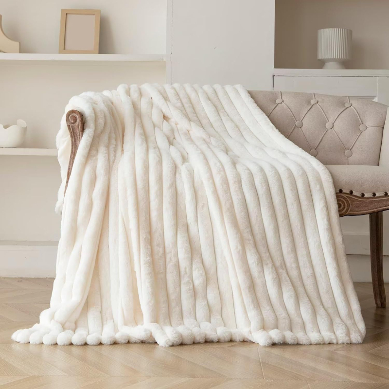 Milk velvet deka, poliester vlakno, klasa A, jesen-zima, minimalistički stil