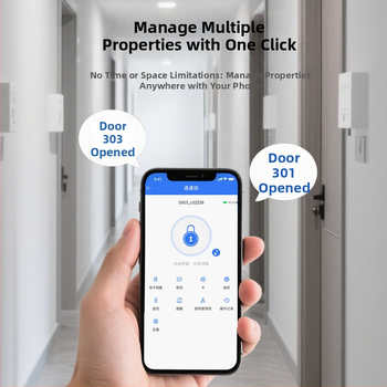 Pametna hotelska brava za vrata s lozinkom i IC karticom, Bluetooth daljinsko upravljanje, za drvena vrata, model J023-x, memorija otisaka 100, više od 100000 otključavanja, skeniranje 0,01 s, mangan čelik