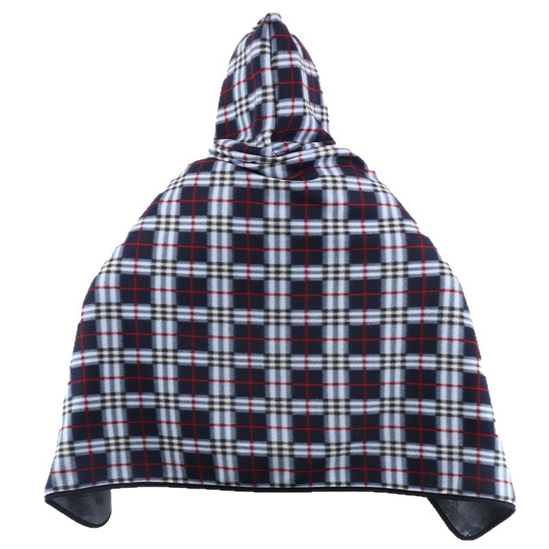 Flanel deka s mikrovlaknima, karirani i kvadratni uzorak, 300–500 g, skandinavski stil
