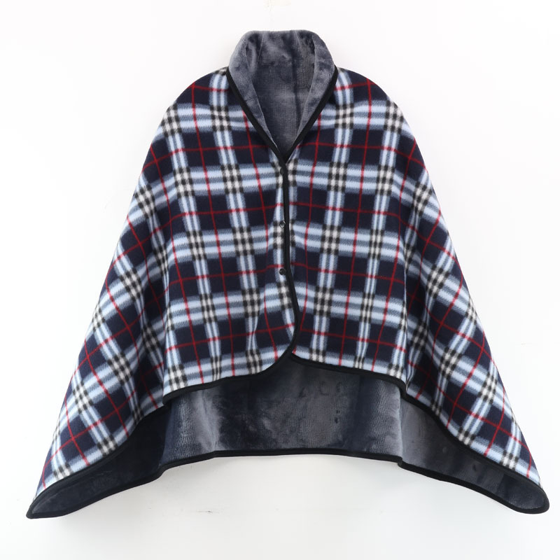 Flanel deka s mikrovlaknima, karirani i kvadratni uzorak, 300–500 g, skandinavski stil