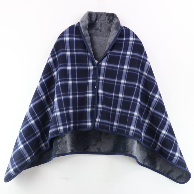 Flanel deka s mikrovlaknima, karirani i kvadratni uzorak, 300–500 g, skandinavski stil