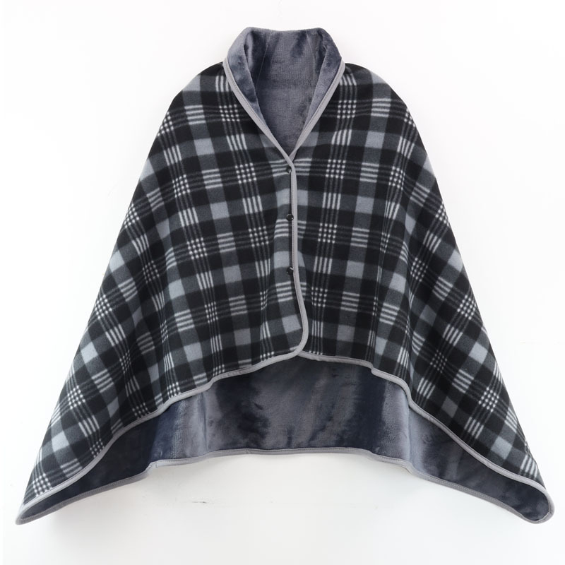 Flanel deka s mikrovlaknima, karirani i kvadratni uzorak, 300–500 g, skandinavski stil