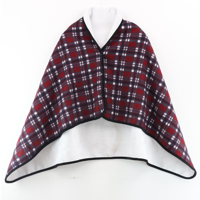 Flanel deka s mikrovlaknima, karirani i kvadratni uzorak, 300–500 g, skandinavski stil