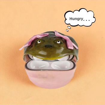 Калъф за слушалки Ugly Frog, твърд корпус, ръчна изработка, за Apple