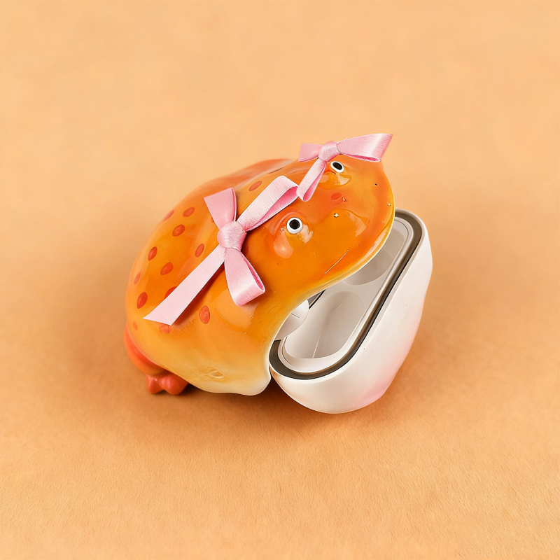 Калъф за слушалки Ugly Frog, твърд корпус, ръчна изработка, за Apple