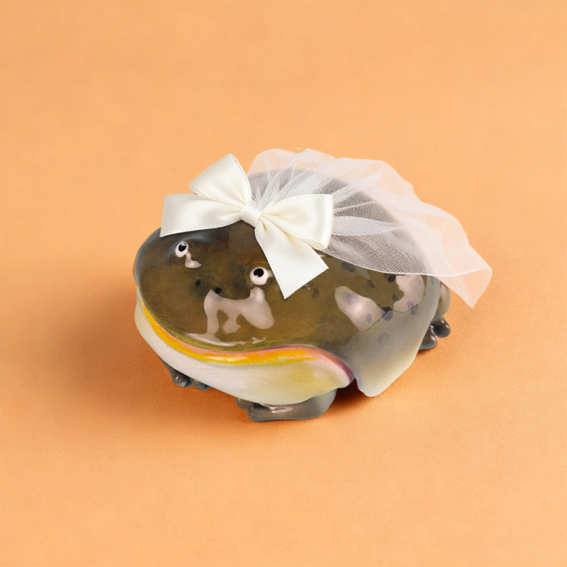 Калъф за слушалки Ugly Frog, твърд корпус, ръчна изработка, за Apple