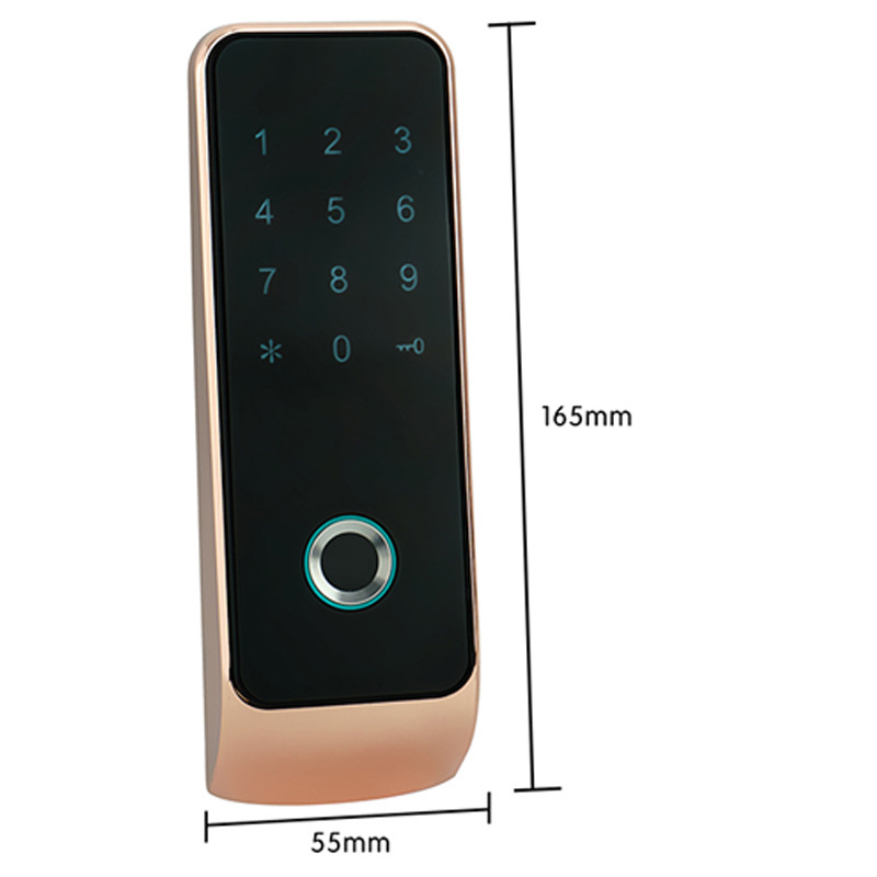 Biometrijsko ormarić-zaključavanje s lozinkom i otiskom prsta; pohranjuje do 50 otisaka; više od 800 000 otključavanja; skeniranje otiska < 1,5 s; tehnologija polovodiča; za vrata i ladice ormarića