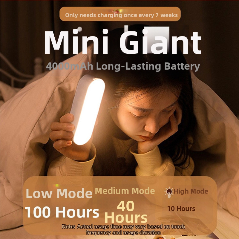 Sto lampica za učenje s dodirnim prekidačem, USB napajanje, plastično sjenilo (CRI 70–79; napon ≤36V; osnovno osvjetljenje)