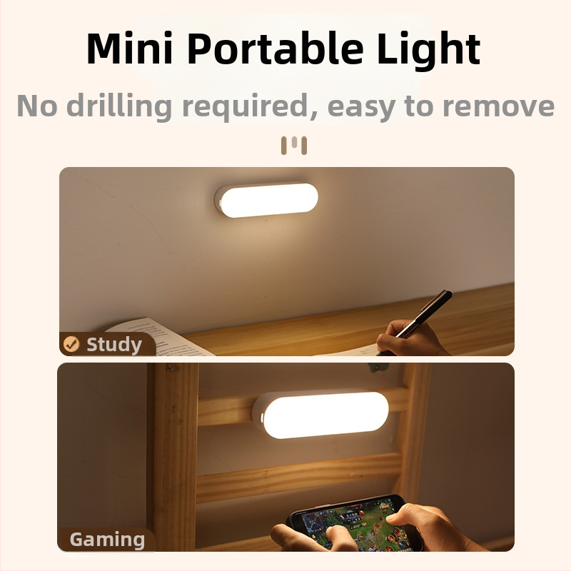 Sto lampica za učenje s dodirnim prekidačem, USB napajanje, plastično sjenilo (CRI 70–79; napon ≤36V; osnovno osvjetljenje)