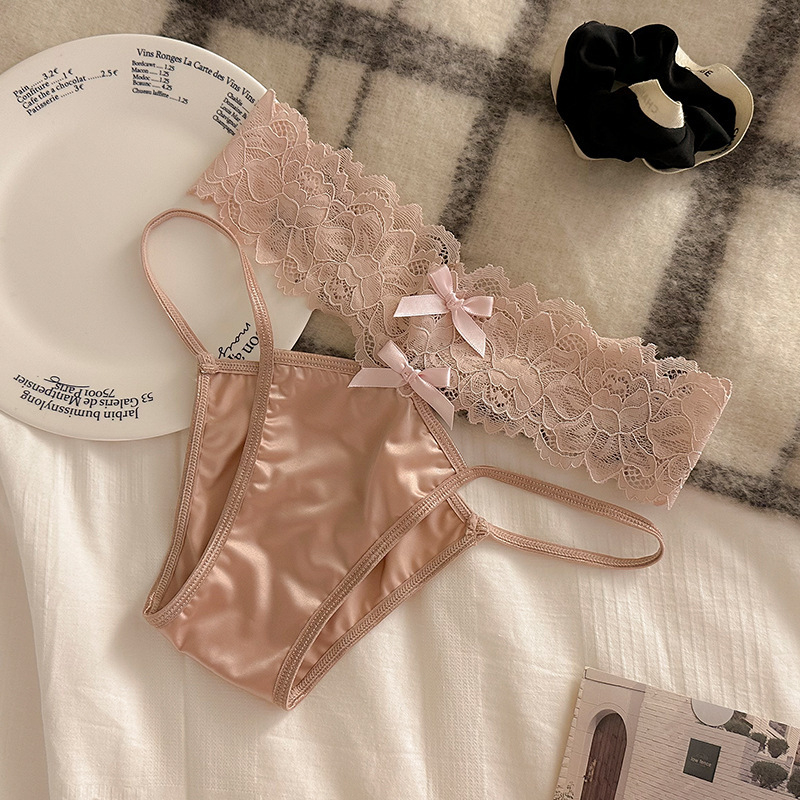 Дамски нейлонови бикини с ниска талия, дишащи, памучна вложка