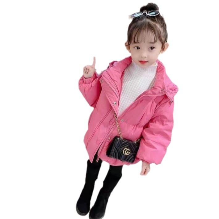 Παιδικό παλτό με γέμιση από συνθετικό πούπουλο και βαμβάκι, κορεατικό στυλ, χειμώνας, παχύ, με κουκούλα, φερμουάρ (Κορεατικό στυλ, Χειμώνας, Παχύ, Με κουκούλα, Φερμουάρ)