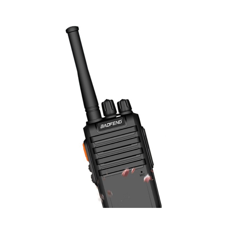 Analogni walkie-talkie, vanjska uporaba, RF izlaz 5W, domet 3–5 km, litijeva baterija 5800mAh, protiv smetnji