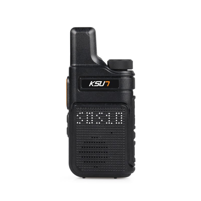 Ručna radijska KSUN TFSI, mini model, za vanjsku upotrebu, 400-470 MHz, 6 W izlaz, 16 kanala, domet 3-5 km, Li-ion baterija 4000 mAh