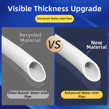 Priključna cijev za dovod vode za perilicu rublja sa spojem na slavinu, produžena univerzalna cijev za punjenje, automatsko spajanje — otporno na kidanje; Model: Drain pipe; Materijal: Other; Nazivni tlak: Regular; Radna temperatura: Regular; Marka: Friend