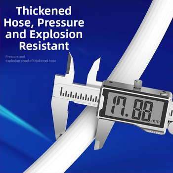 Priključna cijev za dovod vode za perilicu rublja sa spojem na slavinu, produžena univerzalna cijev za punjenje, automatsko spajanje — otporno na kidanje; Model: Drain pipe; Materijal: Other; Nazivni tlak: Regular; Radna temperatura: Regular; Marka: Friend