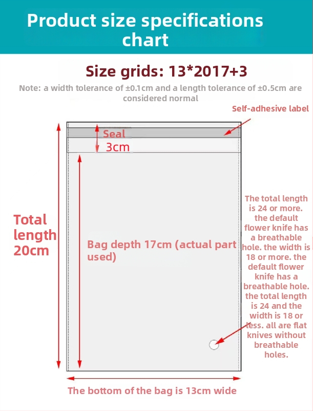 Geantă autoadezivă OPP, transparentă, îngroșată, cu logo tipărit, pungă de ambalare din plastic pentru bijuterii, haine și măști