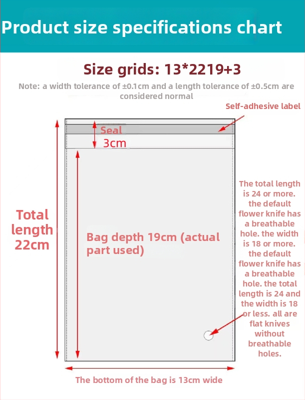 Geantă autoadezivă OPP, transparentă, îngroșată, cu logo tipărit, pungă de ambalare din plastic pentru bijuterii, haine și măști