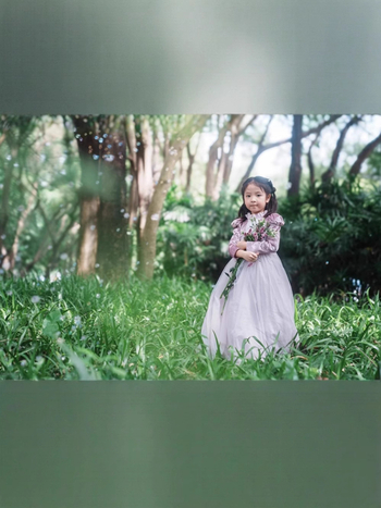 Dječja haljina u stilu princeze, koreanski velur, 50% elastan, UV zaštita, jesen 2024