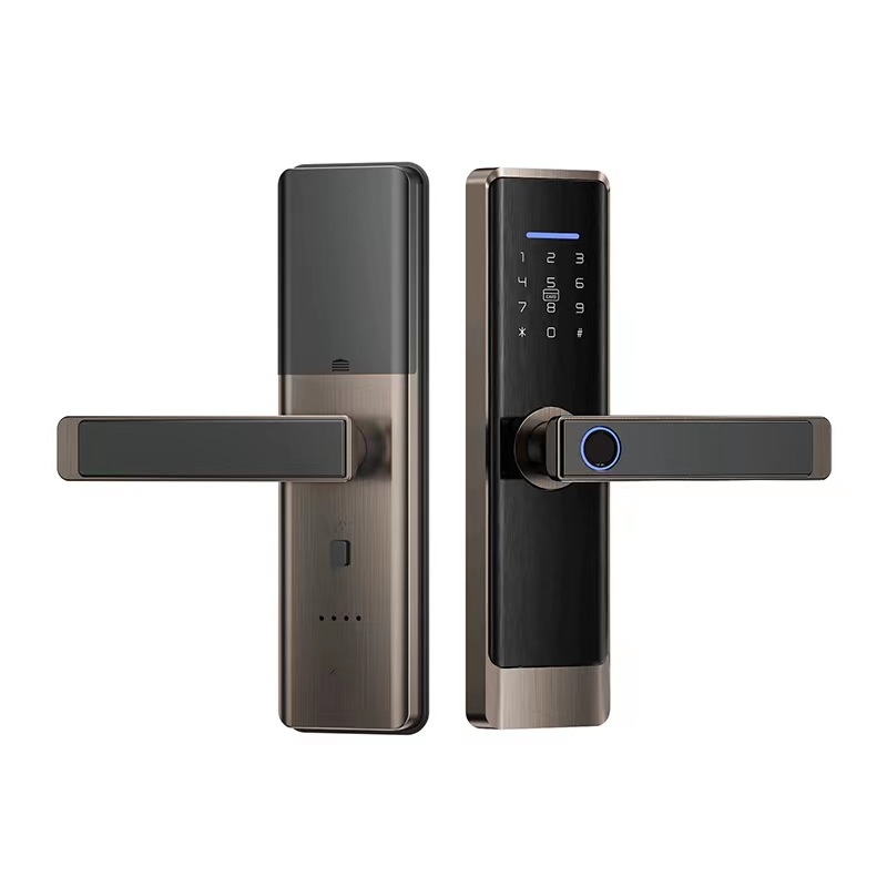 Sorrea HB-L1 pametna brava za masivna drvena vrata — otisak prsta, lozinka, kartica, Bluetooth i Wi‑Fi