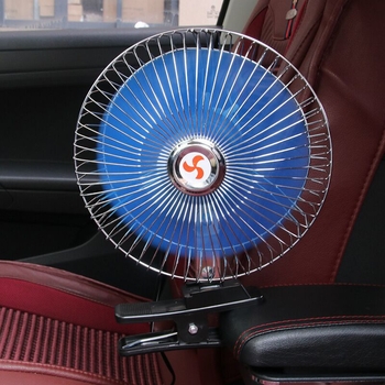 Little Forest automobilni ventilator 12V/24V za kamione, velik protok zraka, tih model, 25W, okvir od željeza