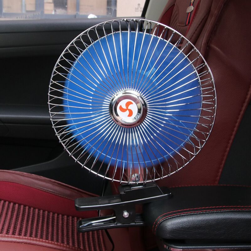 Little Forest automobilni ventilator 12V/24V za kamione, velik protok zraka, tih model, 25W, okvir od željeza