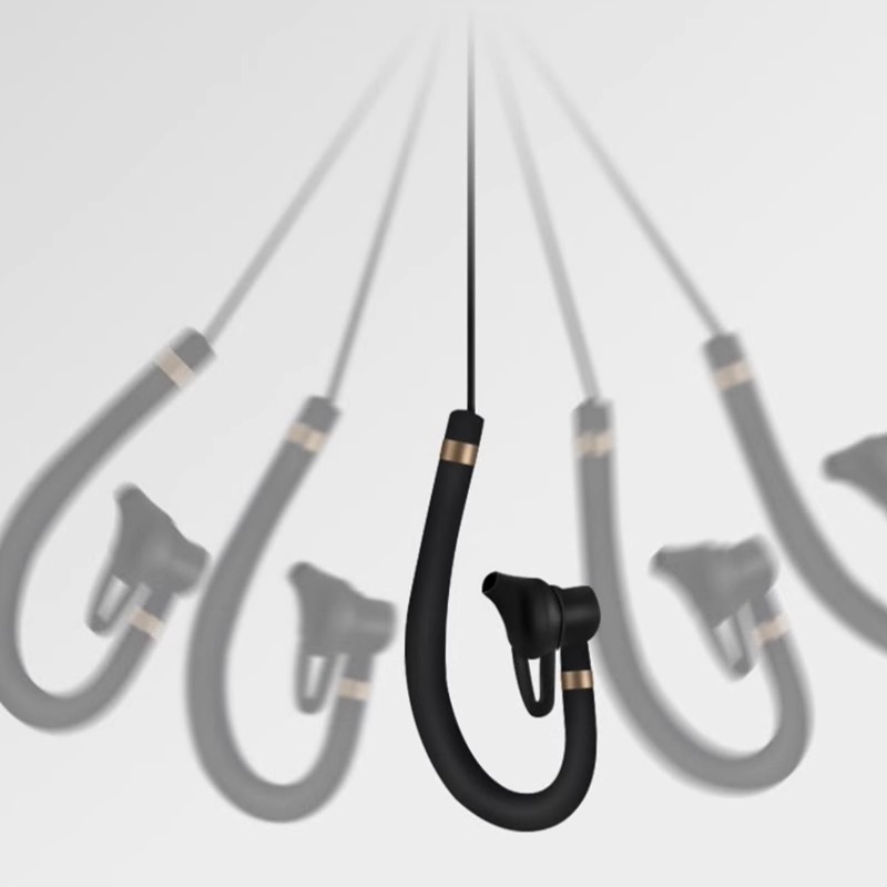 Zhongchen Mini Kabel za slušalice za walkie-talkie, Type-C priključak, ušni dizajn, protiv smetnji, jasan zvuk