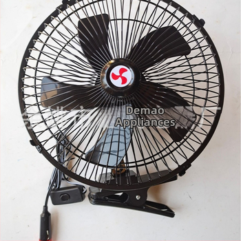 12V autoventilátor, 5 lopatiek, plné krytie, 18W, motor s meďovým jadrom
