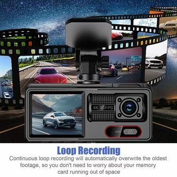 Auto DVR 1080, Fengchuang Feisu, 12V, plastika, nadzor