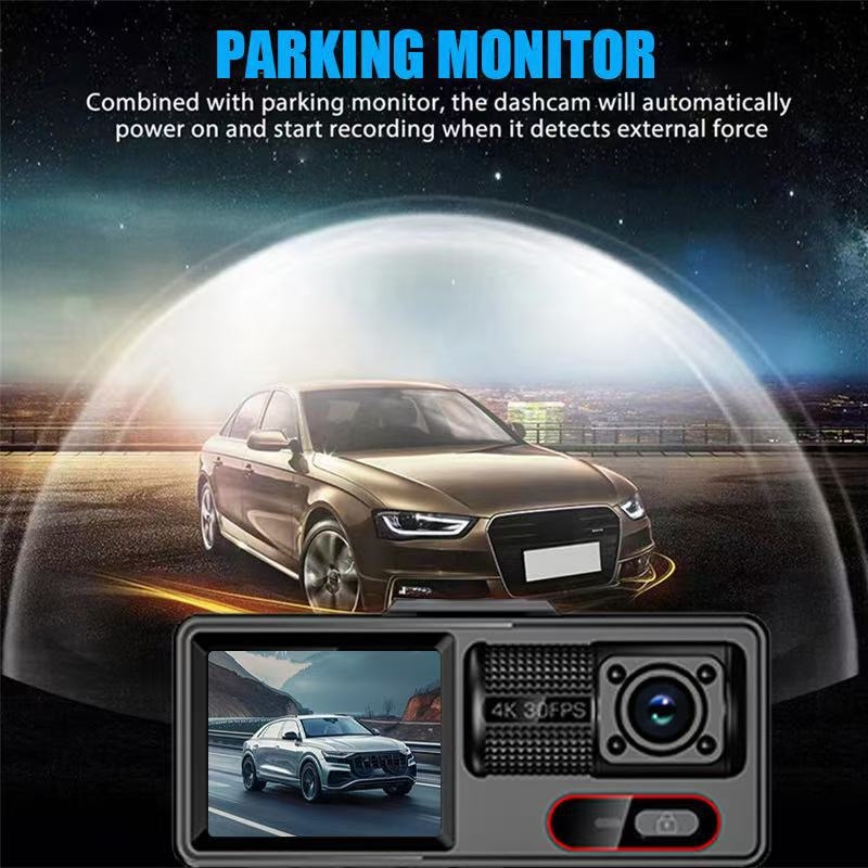Auto DVR 1080, Fengchuang Feisu, 12V, plastika, nadzor