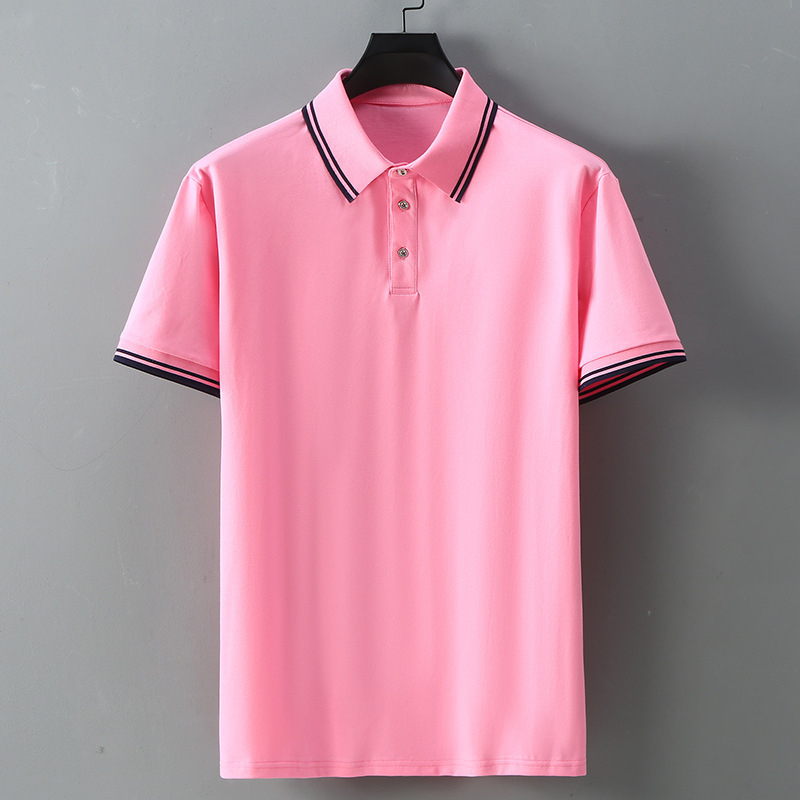 Polo majica s dugim rukavima, slobodan kroj, uzorak s slovima, otisak/bojenje, poliester tkanina