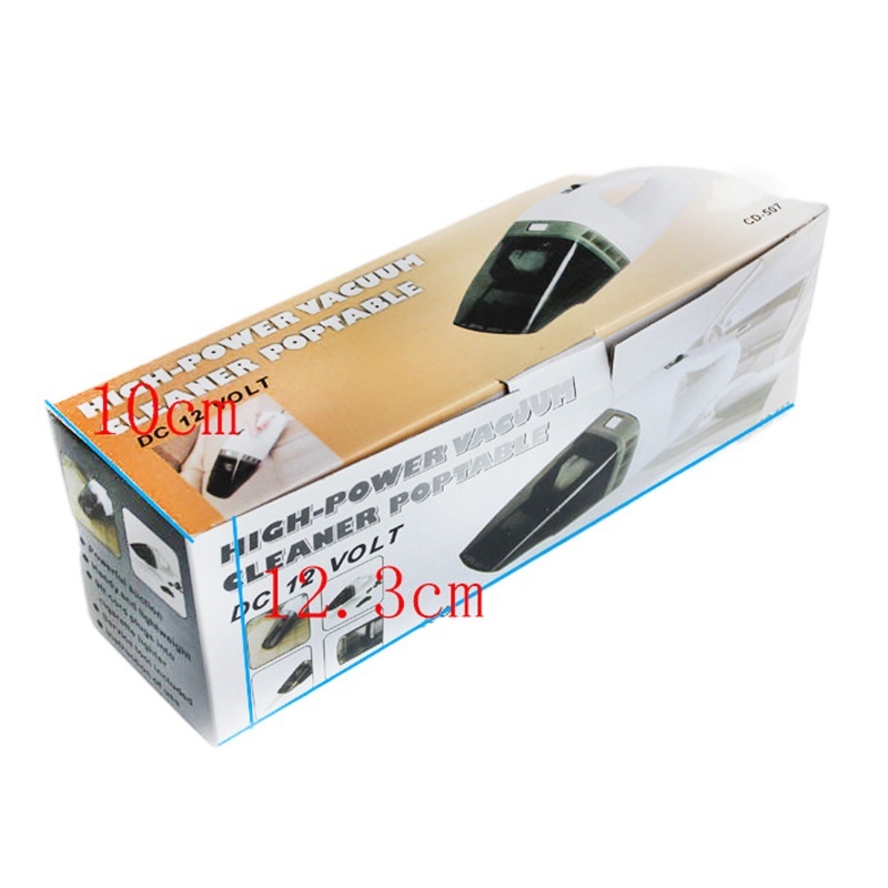 Usisavač za automobil, napajan cigaretom utičnicom, 12V, 100W, 2500Pa, prijenosni, za korištenje u autu i kod kuće