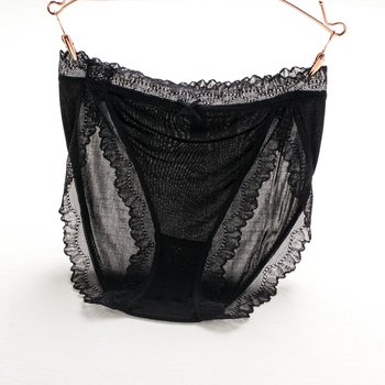 Chiloți pentru femei din mătase mulberry, talie medie, culoare solidă, căptușeală 100% mătase, țesătură tricotată