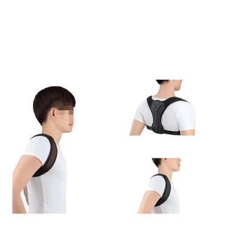 Ζώνη διόρθωσης πλάτης για ενήλικες άνδρες – Υ-σχήματος μοντέλο διόρθωσης της πλάτης, πολυεστέρας, τρισδιάστατη θέρμανση, στήριξη πλάτης, 12μηνη εγγύηση